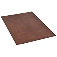 Gusti Piel de cuero de Vincenzo- pieza de piel de búfalo (0-01 m2 0-87 pulgadas)- color marrón